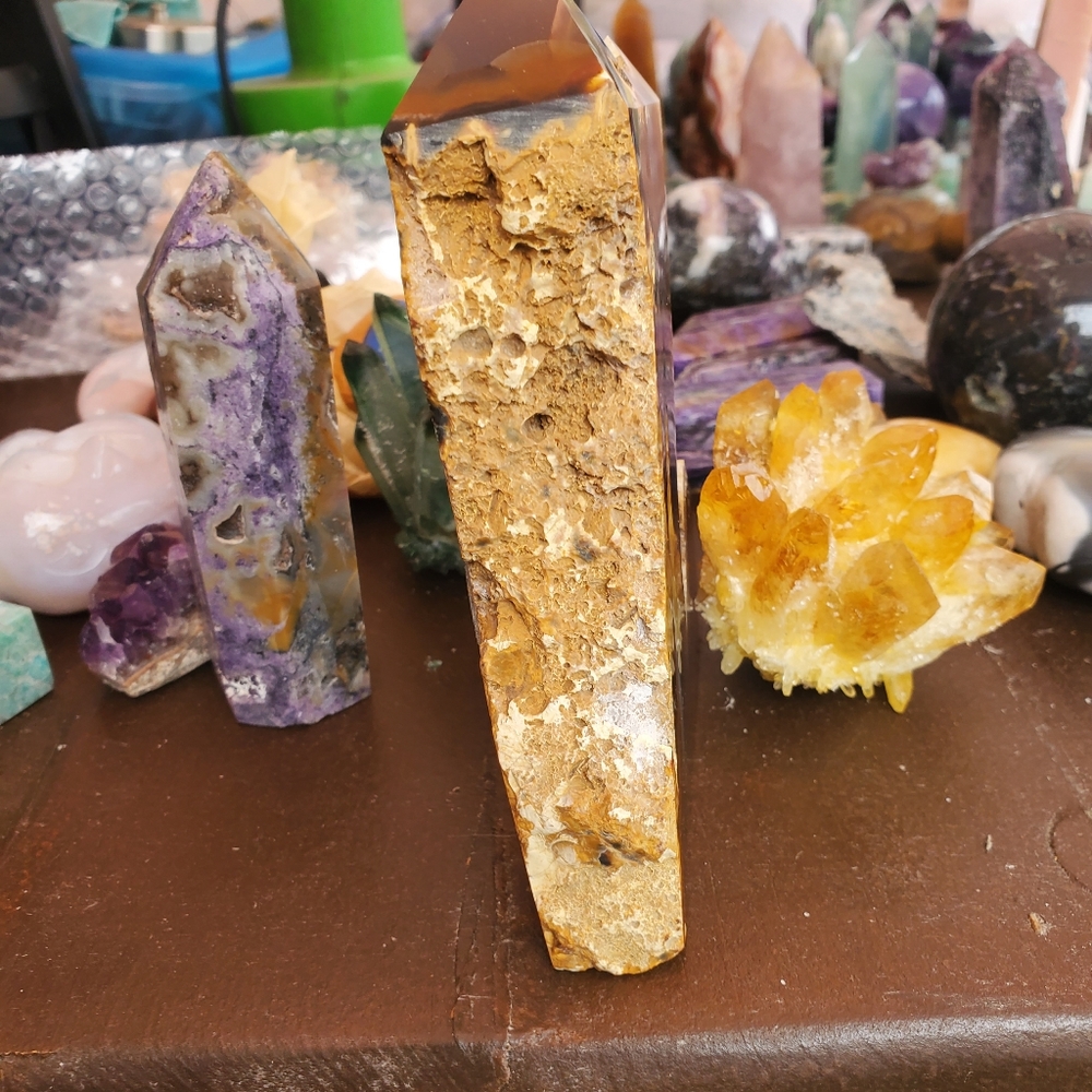 Crystal agate tower - Picture 3 of 4